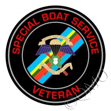 SBS Special Boat Service Veterans Sticker